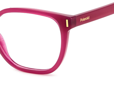 Premium Women Polaroid Eyeglasses: PLD D484 - Fuchsia - SpecSMART Eye Clinic (Zoom View)